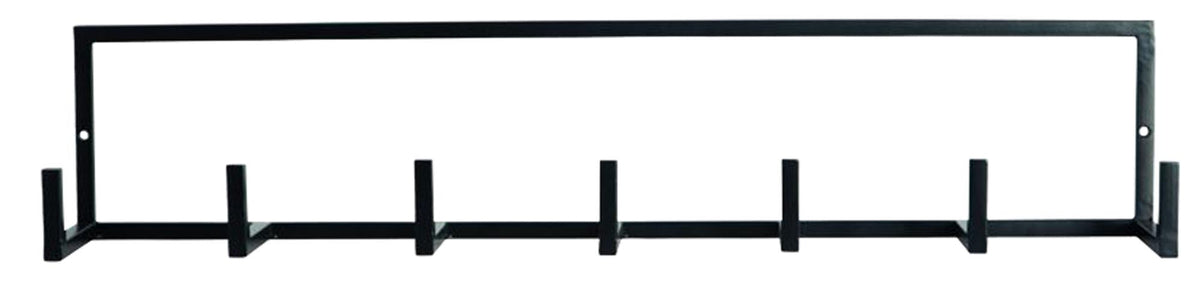 Garderobenleiste, Rack in Schwarz präsentiert im Onlineshop von KAQTU Design AG. Kleiderhaken ist von House Doctor