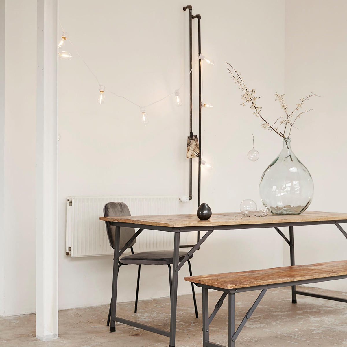 Esstisch, Party in Natur präsentiert im Onlineshop von KAQTU Design AG. Esstisch ist von House Doctor
