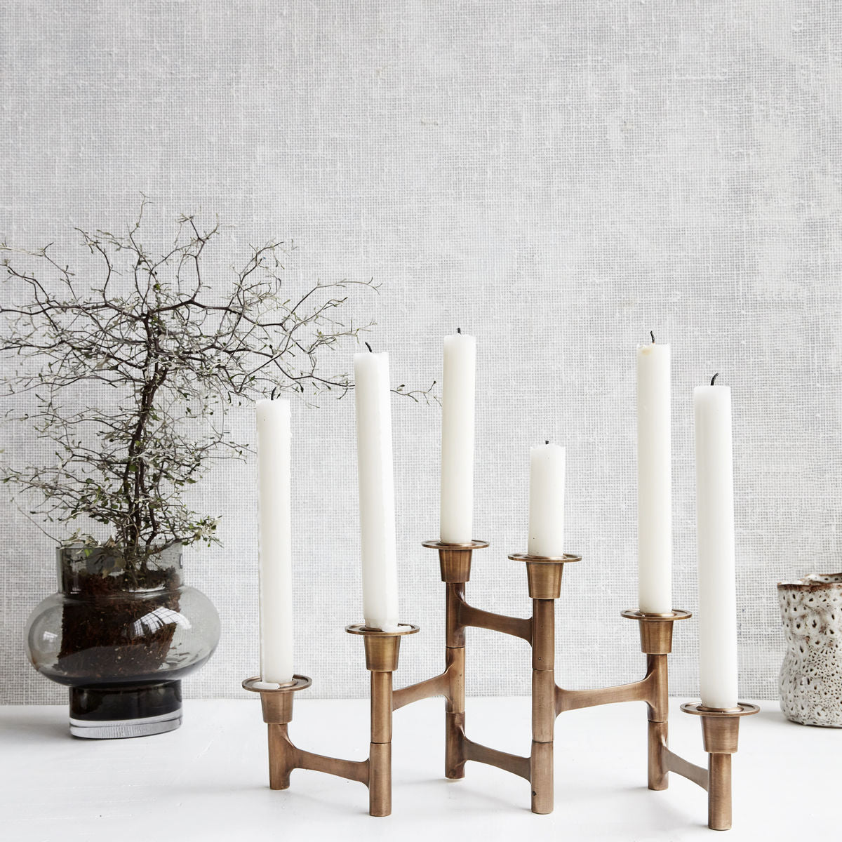 Kerzenständer mit 6 Armen, Move - KAQTU Design