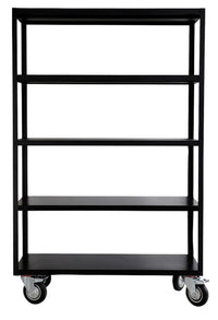 Shelf with 4 rollers, trolley