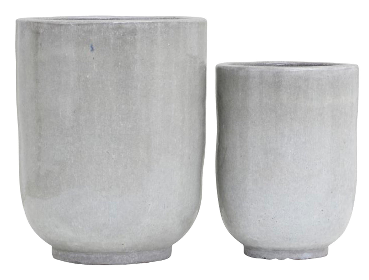 Blumenkasten, Pho in Grau präsentiert im Onlineshop von KAQTU Design AG. Pflanzentopf Outdoor ist von House Doctor
