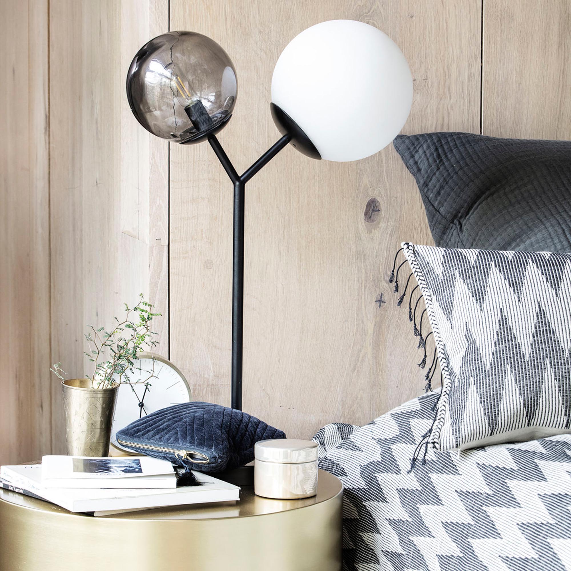 Table lamp, twice