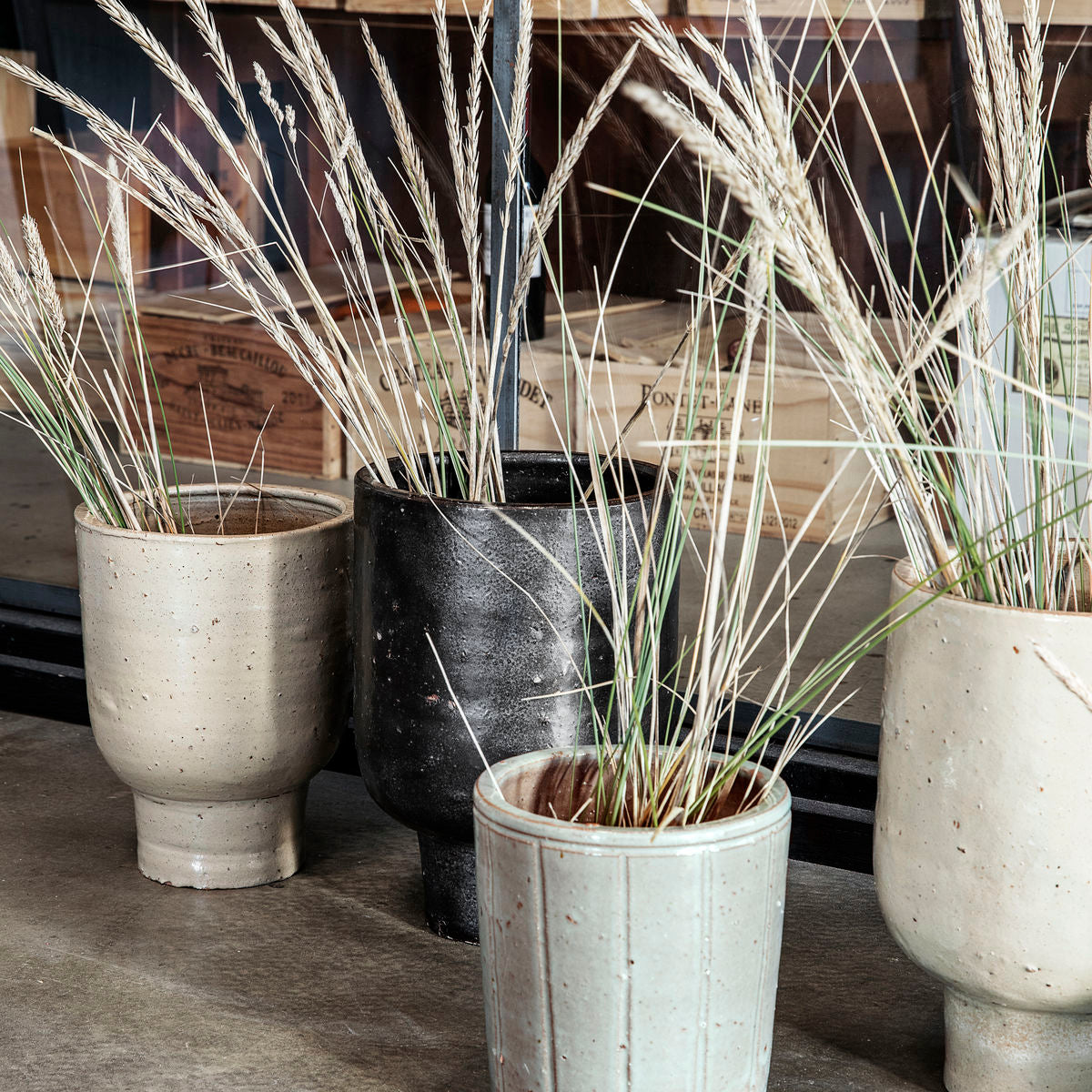 Blumenkasten, Artist in Beige präsentiert im Onlineshop von KAQTU Design AG. Blumentopf ist von House Doctor