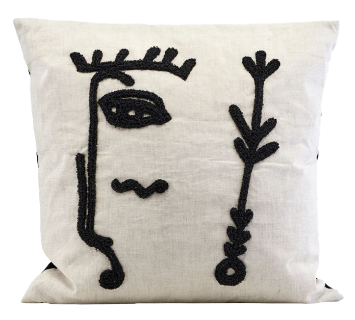 Kissenbezug, Ingo in Weiss präsentiert im Onlineshop von KAQTU Design AG. Deko Kissenbezug ist von House Doctor