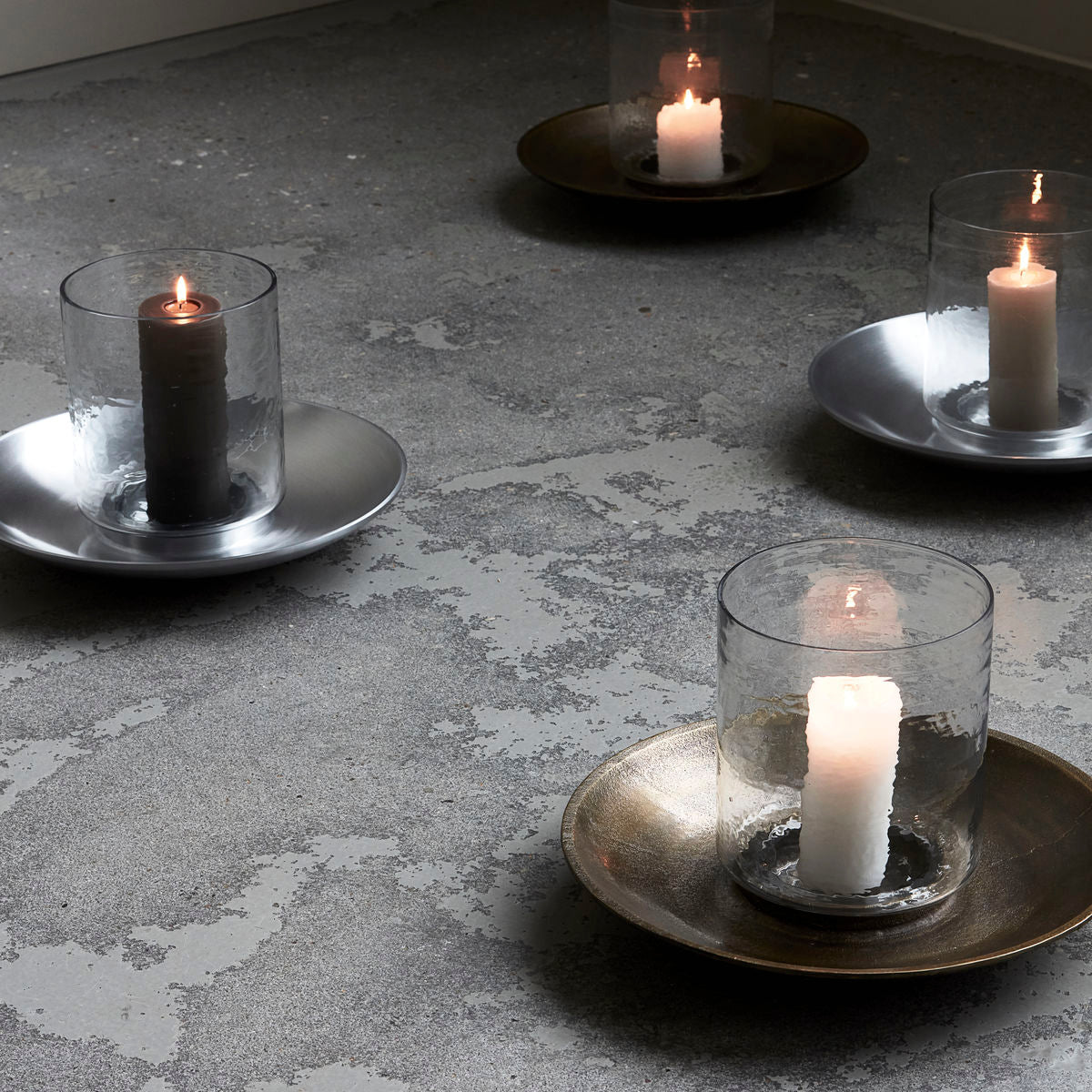 Kerzenständer, Solapur in Antikes Messing-Finish präsentiert im Onlineshop von KAQTU Design AG. Einzelleuchter ist von House Doctor