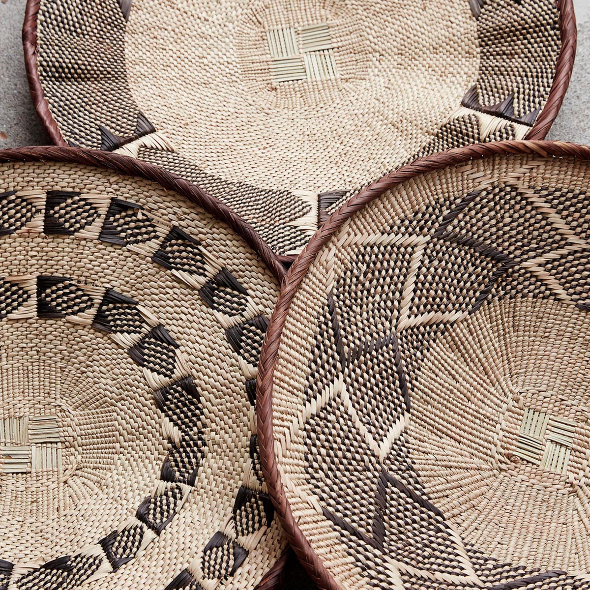 Korb, Tonga, Deko in Braun/Schwarz präsentiert im Onlineshop von KAQTU Design AG. Aufbewährungskörbe ist von House Doctor