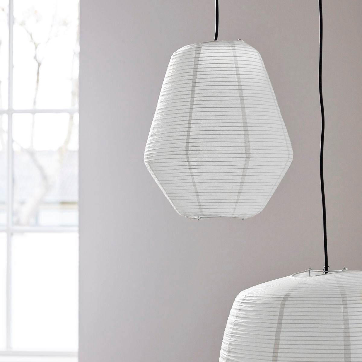 Lampenschirm, Bidar in Weiss präsentiert im Onlineshop von KAQTU Design AG. Lampenschirm ist von House Doctor