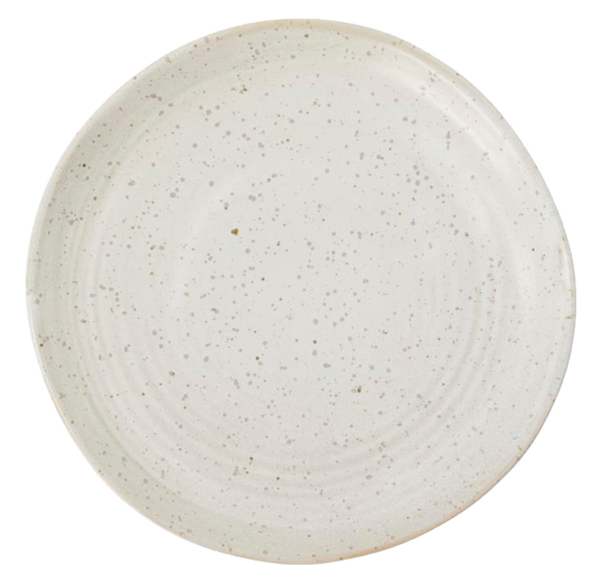 Kuchenteller, Pion in Grau/ weiss präsentiert im Onlineshop von KAQTU Design AG. Dessertteller ist von House Doctor