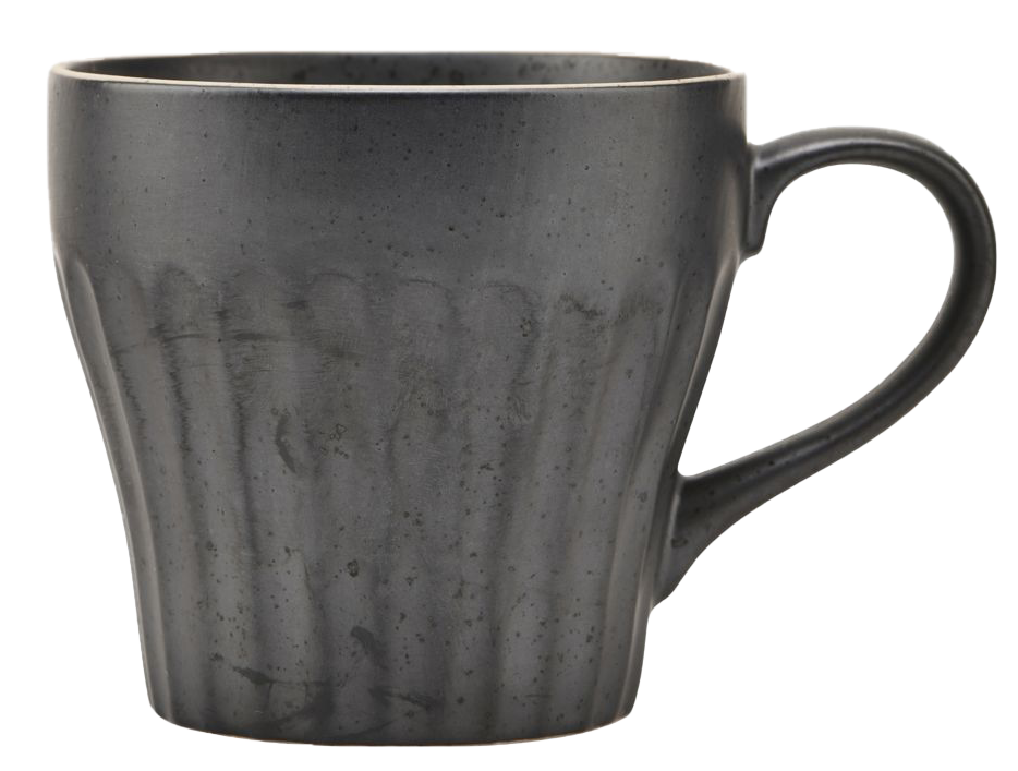 Tasse, Berica in Schwarz präsentiert im Onlineshop von KAQTU Design AG. Geschirr ist von House Doctor