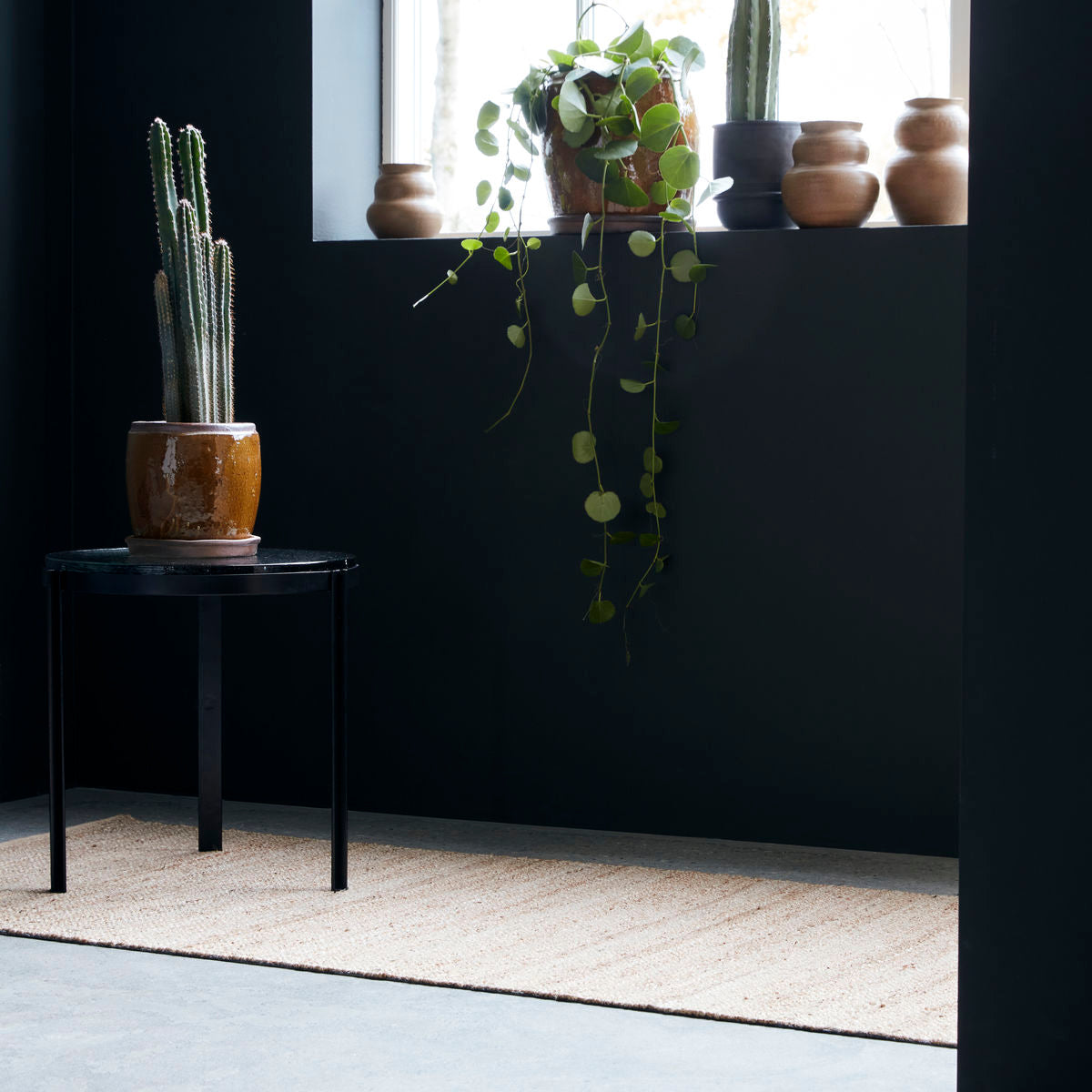 Teppich, Hempi in Natur präsentiert im Onlineshop von KAQTU Design AG. Teppich ist von House Doctor