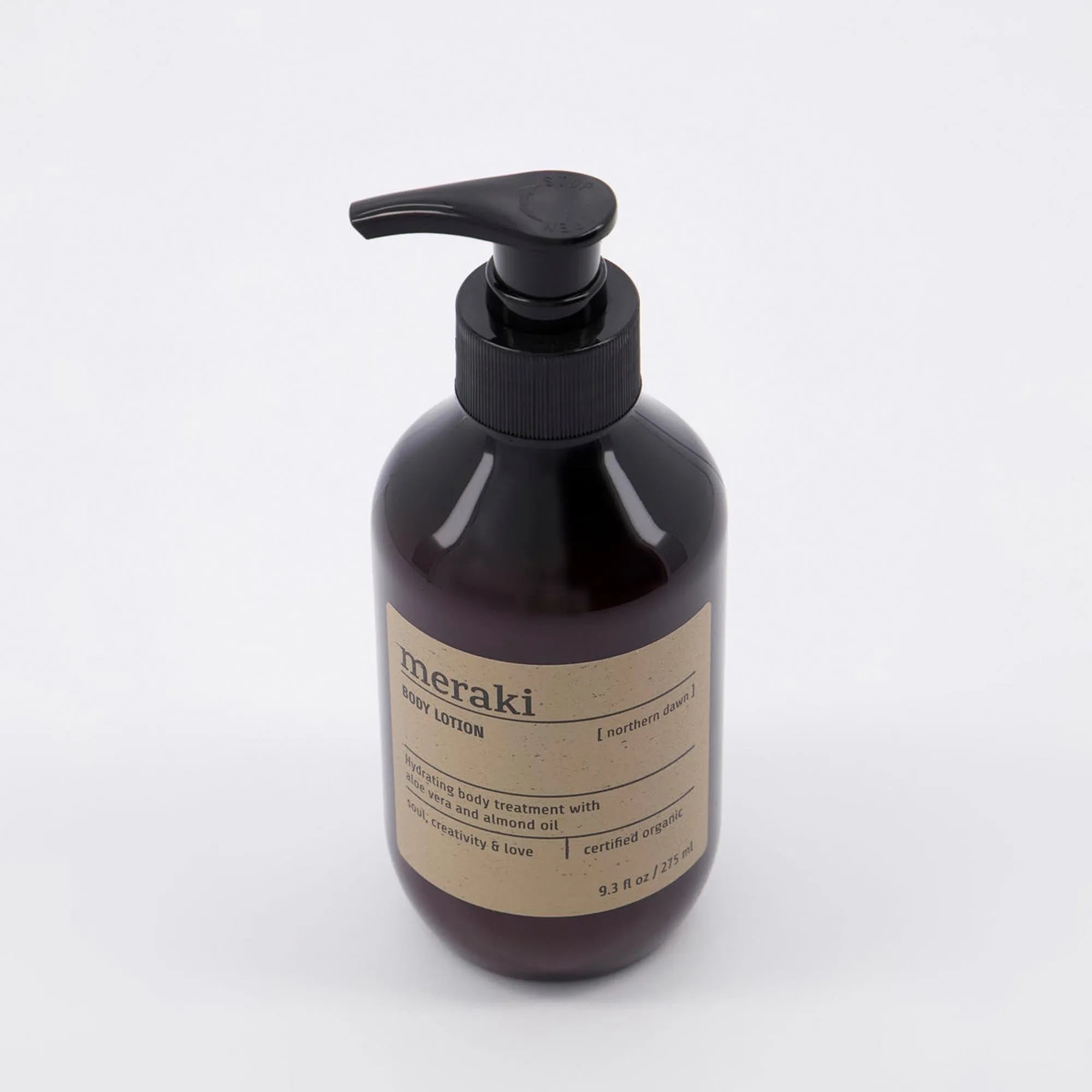 Pflegende Meraki Body Lotion mit nordischen Kräutern und Vitaminen.