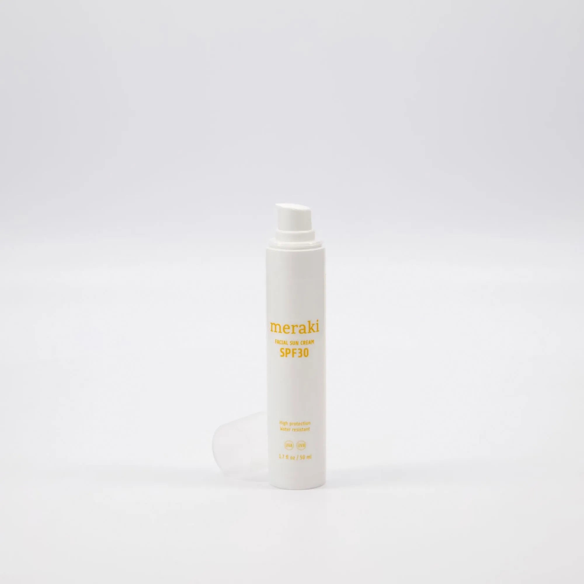 Meraki Gesichtssonnencreme: Sanfter Schutz mit dezenter Duftnote.