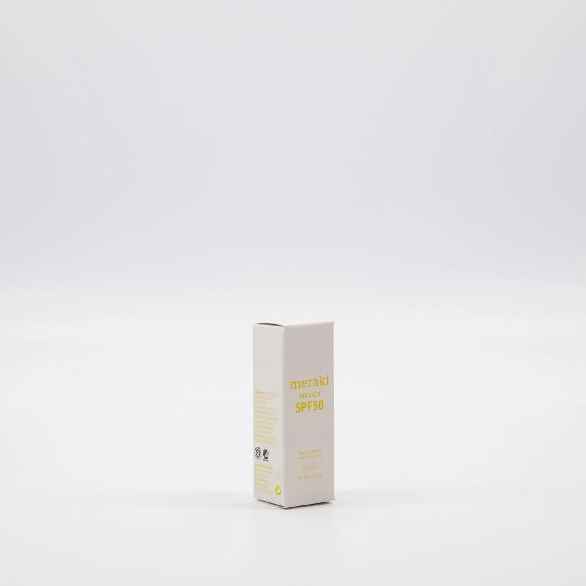 Meraki Sun Stick Pure: Kompakter SPF 50 Schutz für sensible Haut.