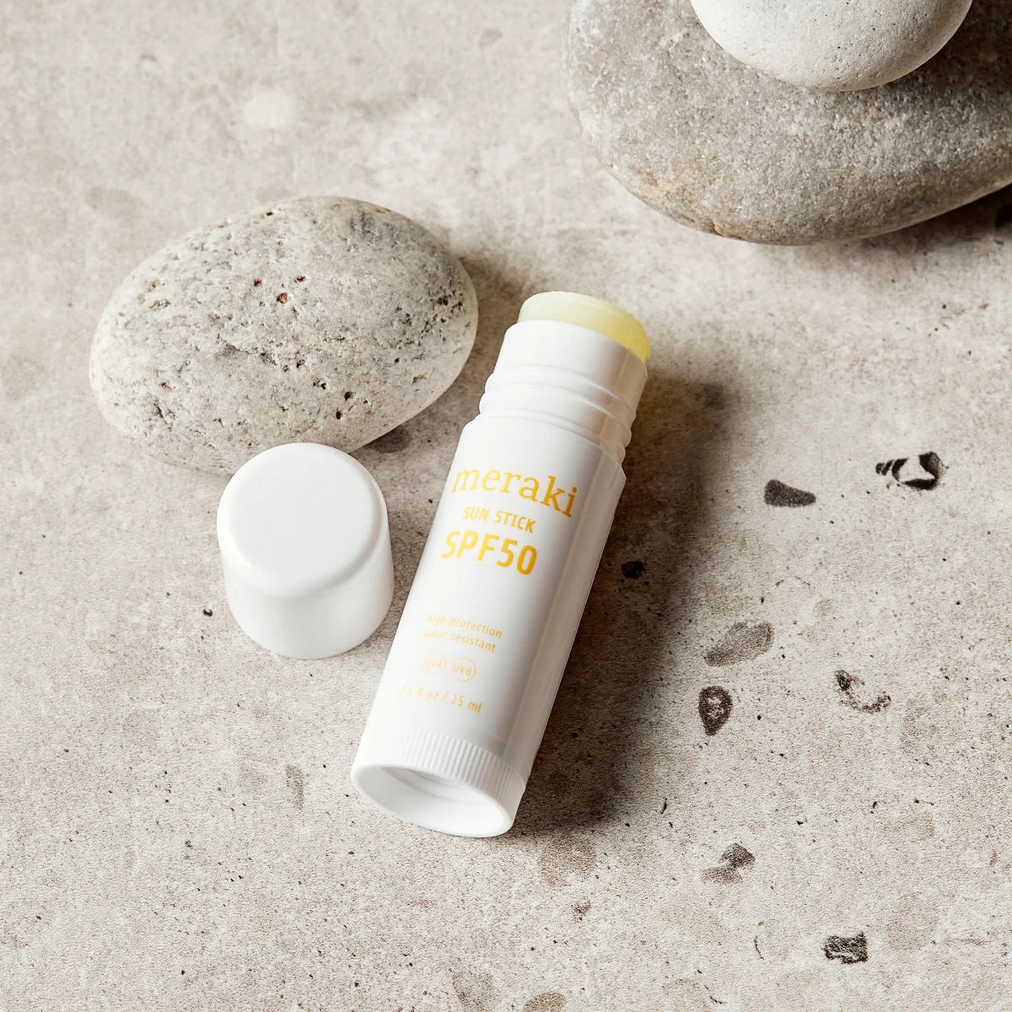 Meraki Sun Stick Pure: Sanfter Sonnenschutz für sensible Haut.
