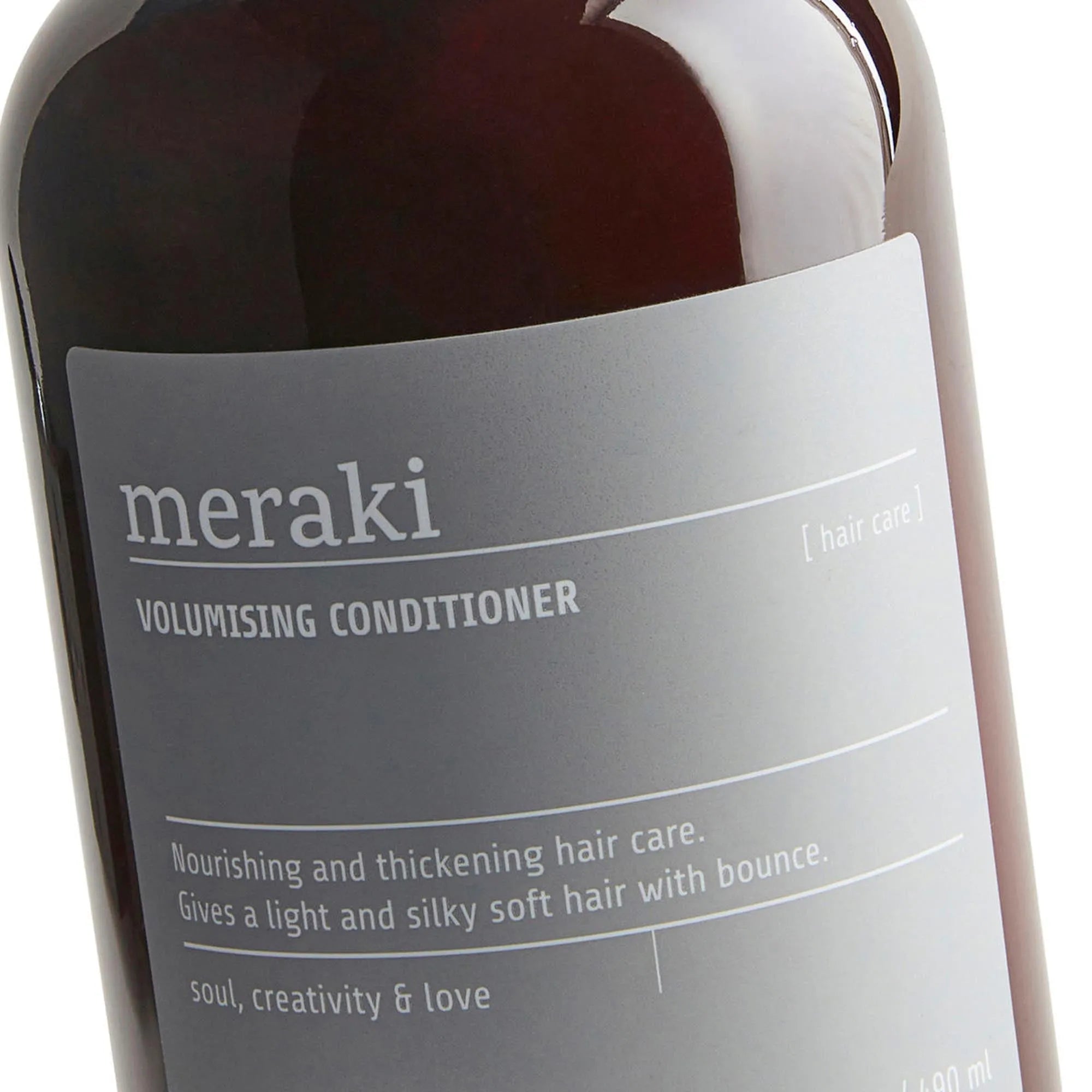 Meraki Conditioner: Verleiht feinem Haar Volumen und seidigen Glanz.