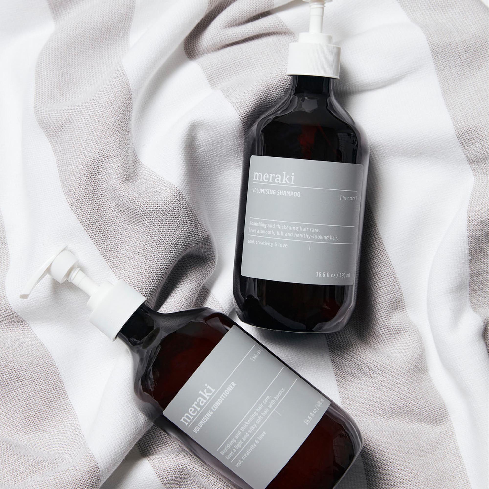 Meraki Volumising Conditioner: Kräftigt feines Haar mit natürlichem Glanz.