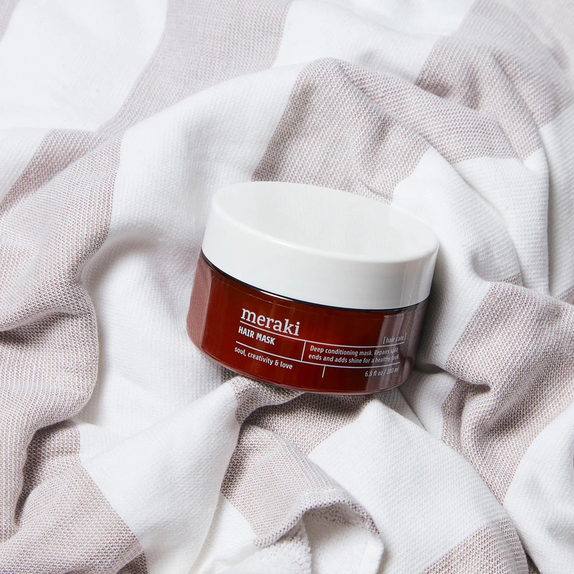 Meraki Hair Mask: Intensive Pflege für seidiges, gesundes Haar.