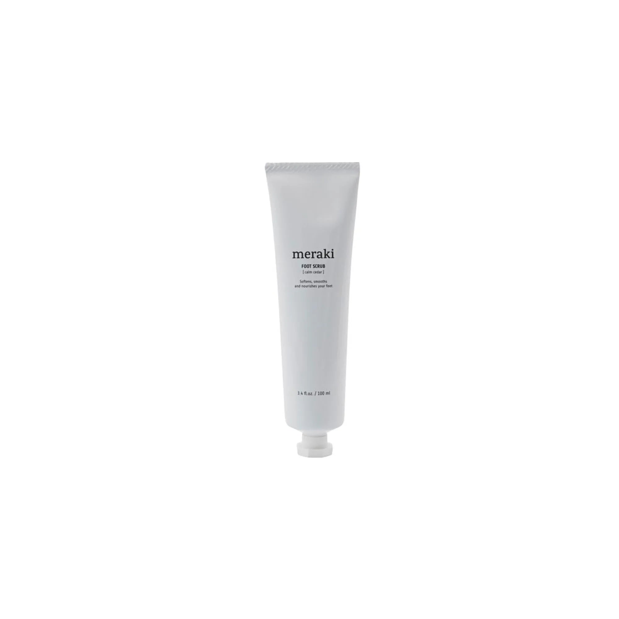 Luxuriöses Bio-Fußpeeling mit Aprikosengranulat, Sonnenblumen- und Olivenöl. Erfrischender Duft von Eukalyptus und Minze.