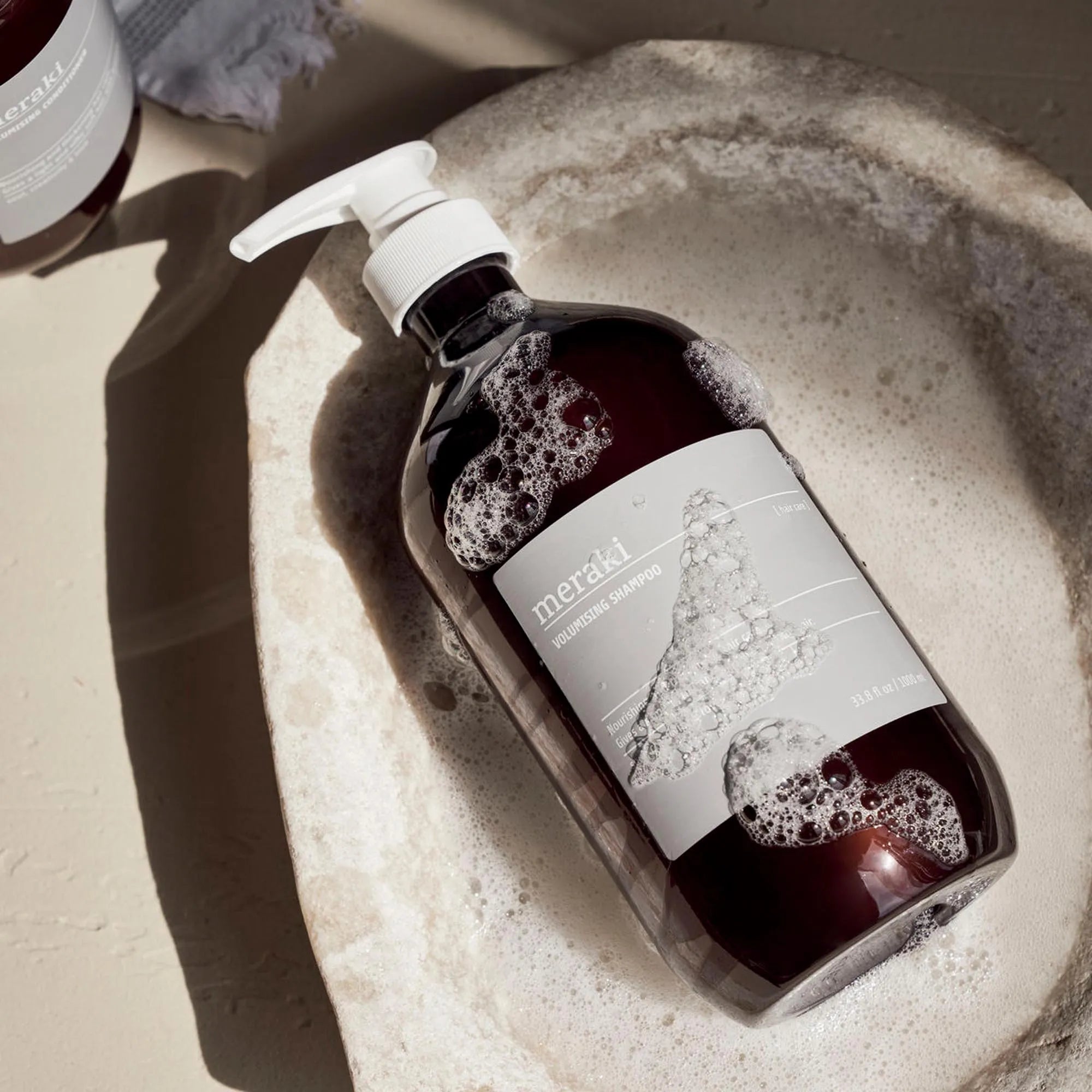 Meraki Volumenshampoo: Für fülliges Haar mit natürlichem Glanz.
