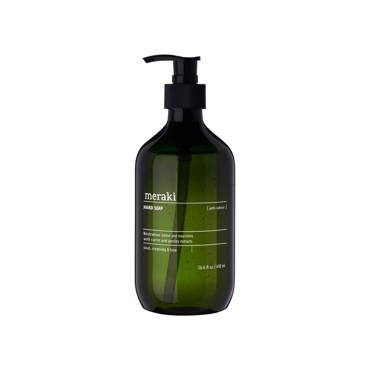 Hand soap, Anti-odour in Grün präsentiert im Onlineshop von KAQTU Design AG. Körperpflege ist von Meraki