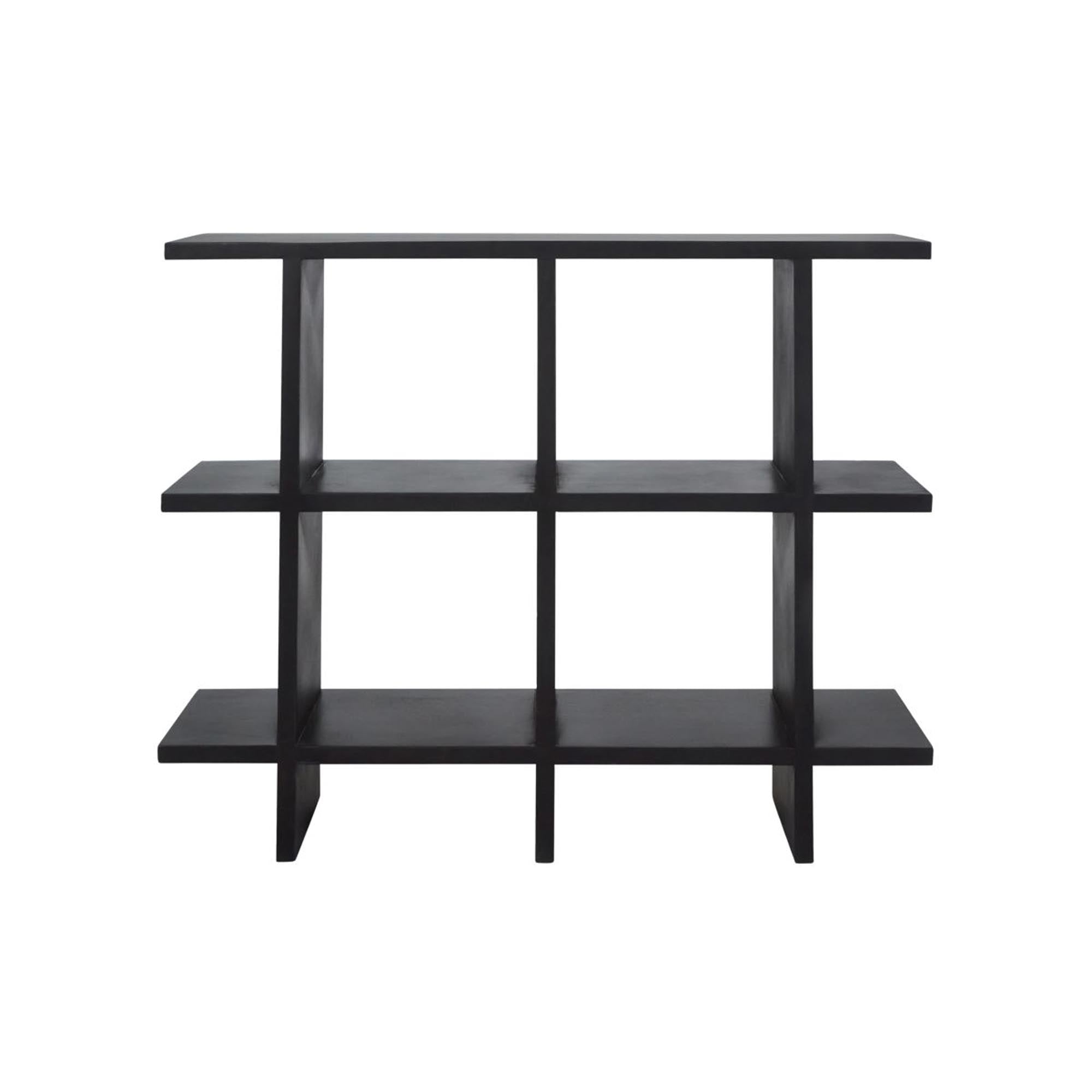 Eleganter Konsolentisch aus Mangoholz, schwarz, von House Doctor. Ideal für Flur oder Wohnzimmer. Zeitlos und vielseitig.