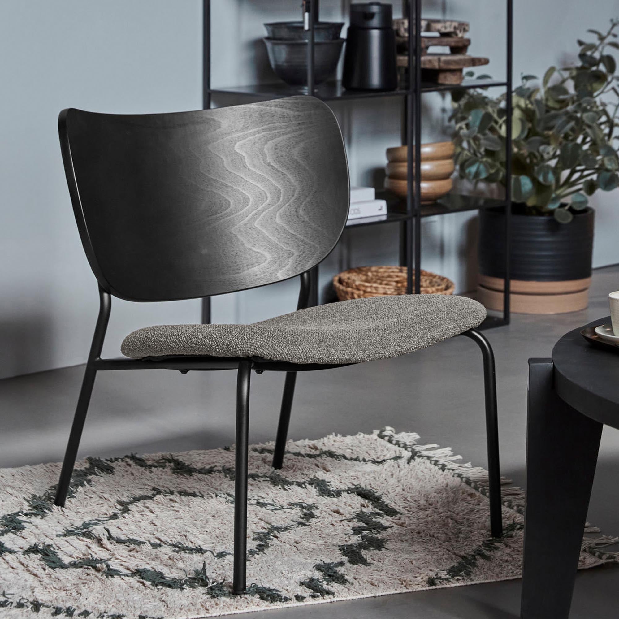 Lounge-Sessel, HDLonga, Braun