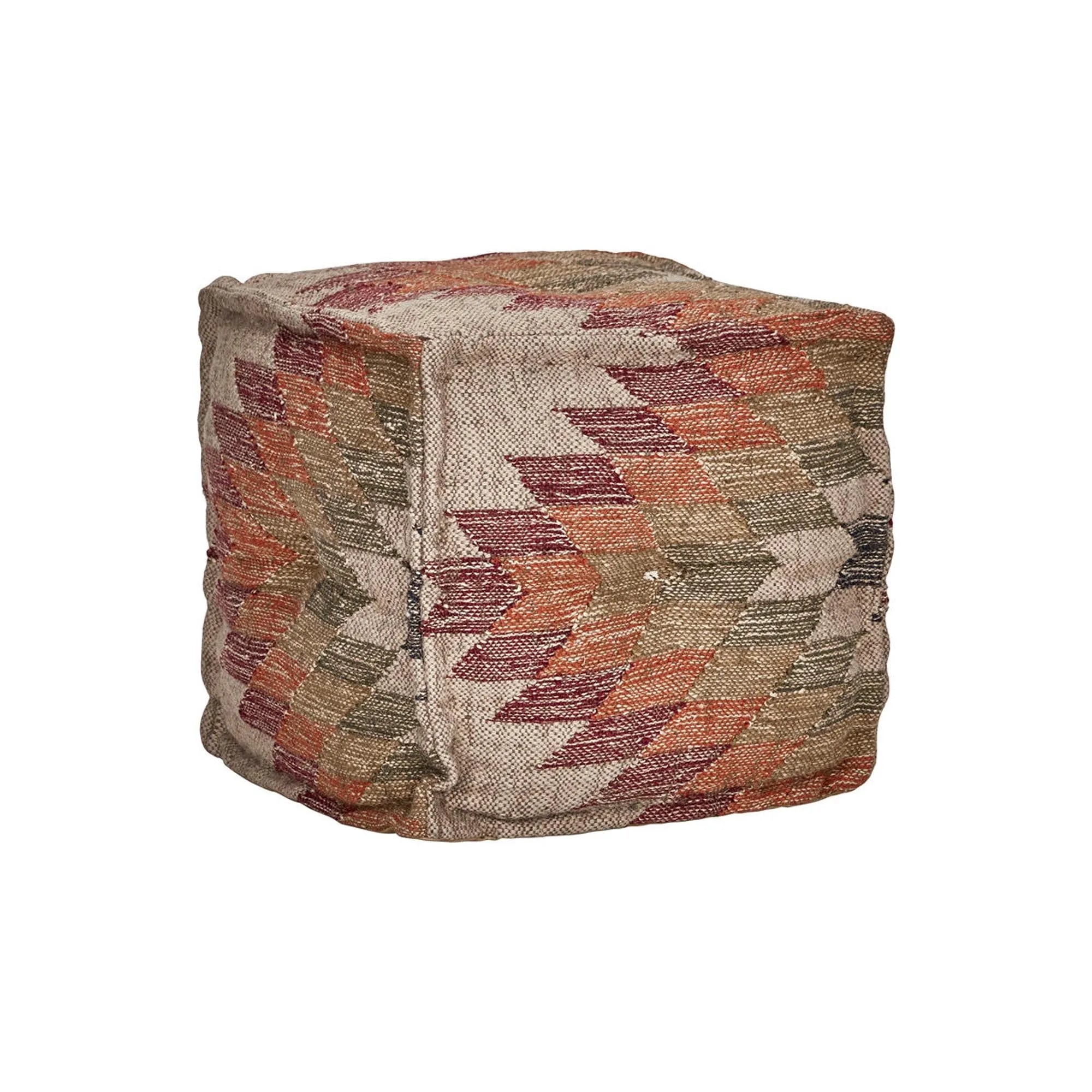 Farbenfroher Pouf HDFecta von House Doctor – stilvoll & funktional.
