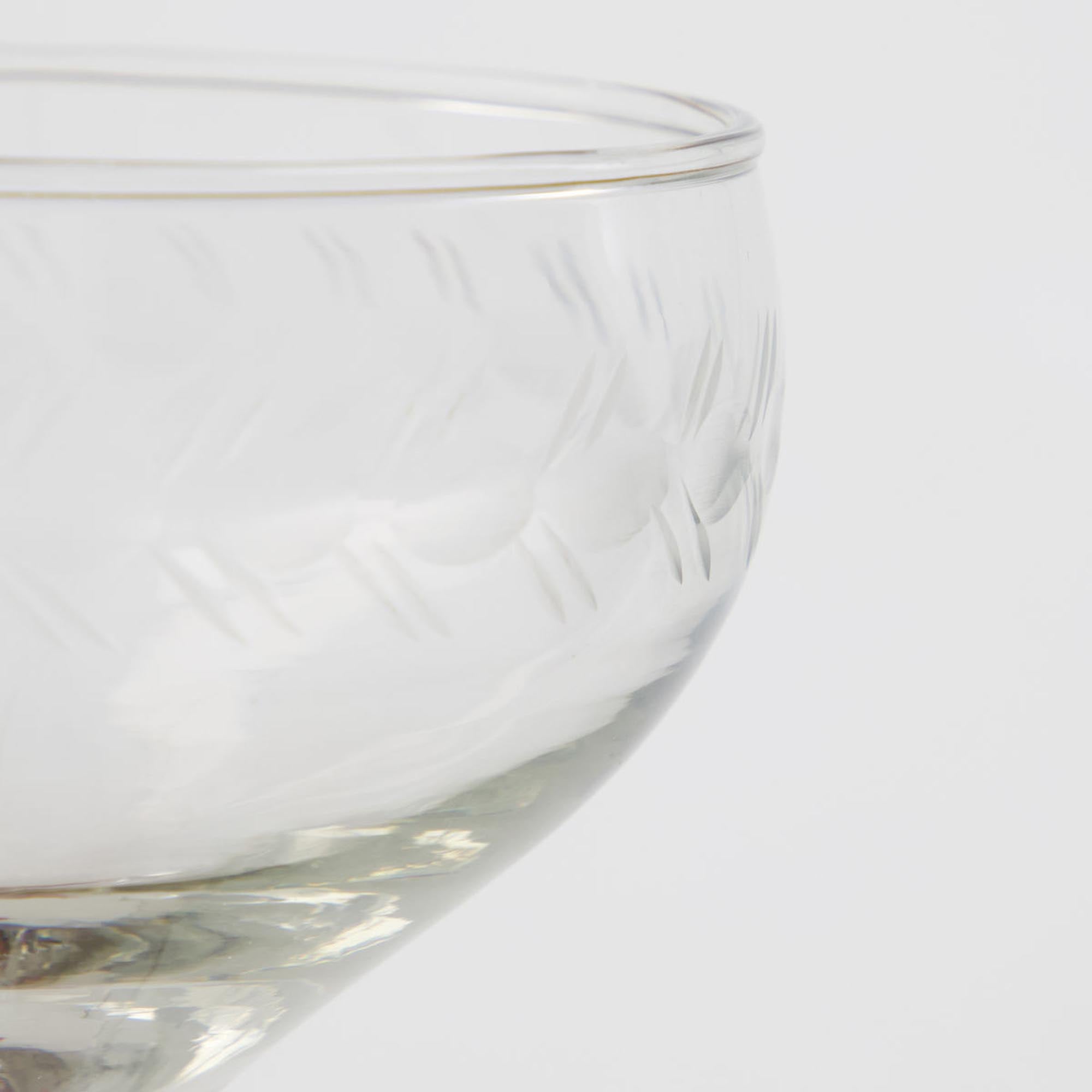 Stilvolles HDVintage Cocktailglas von House Doctor, klar und edel.