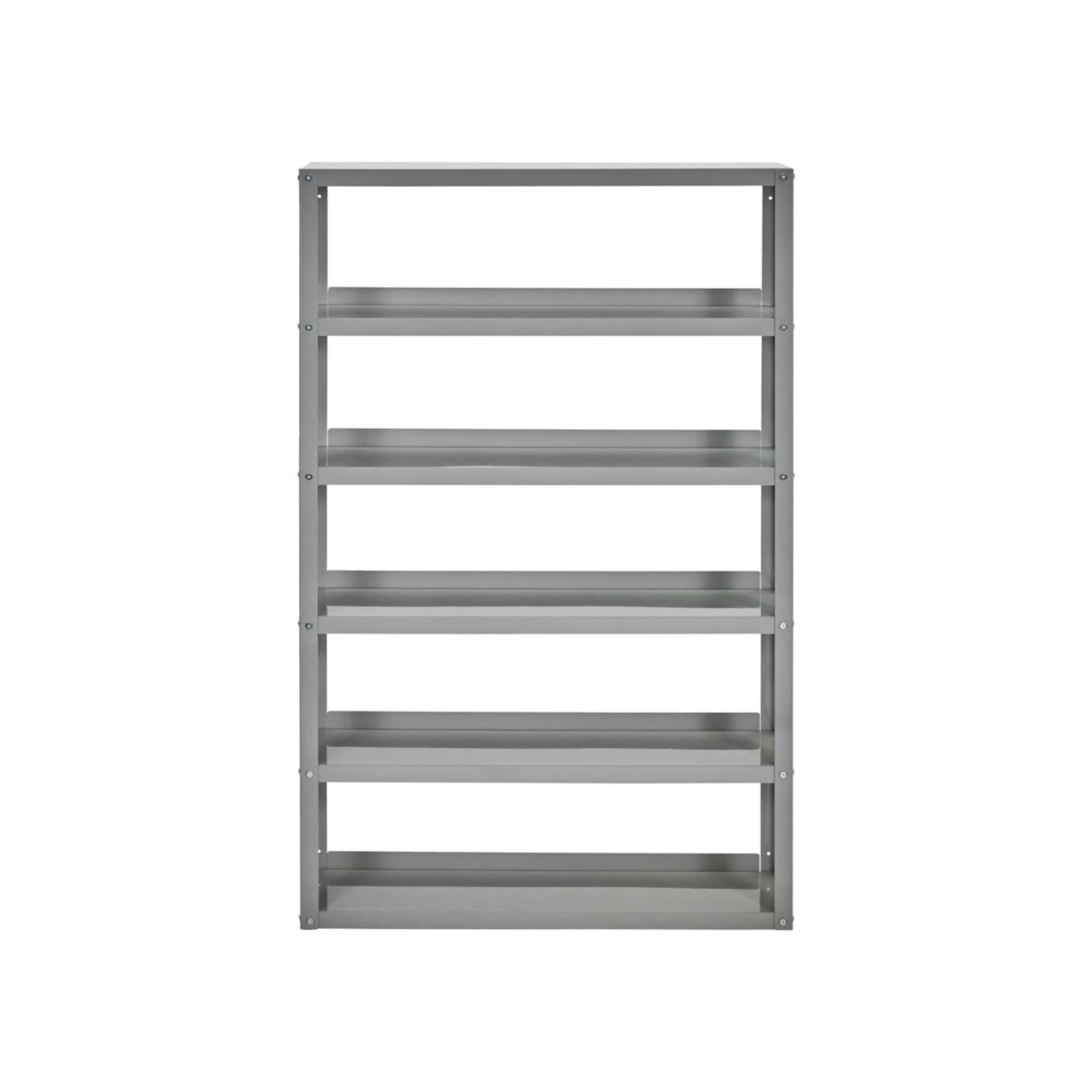 Minimalistisches Regal HDUse in Hellgrau von House Doctor, ideal für Loft.