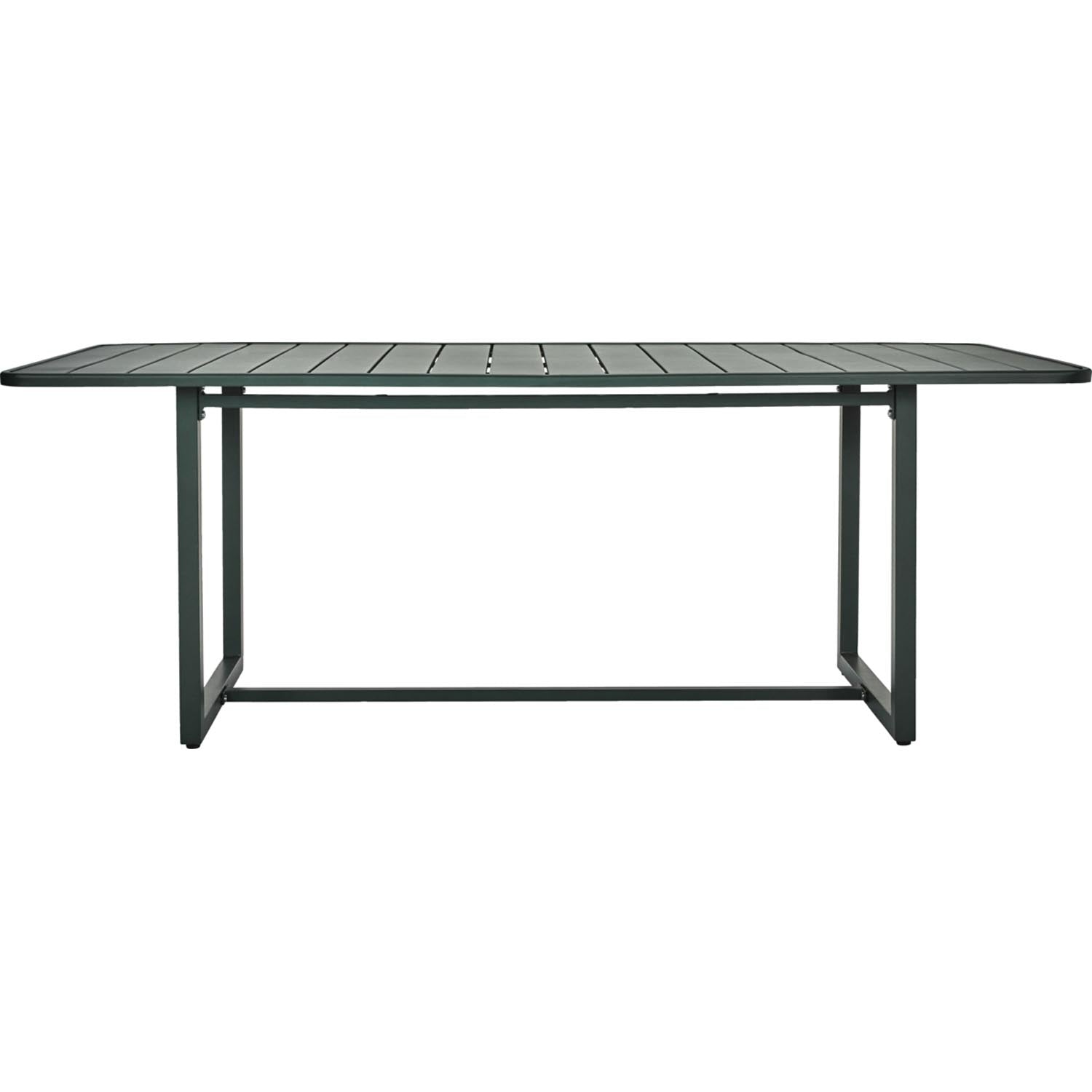 Moderner Gartentisch HDHelo in lebhaftem Grün von House Doctor, ideal für entspannte Outdoor-Momente und elegante Gartenpartys.