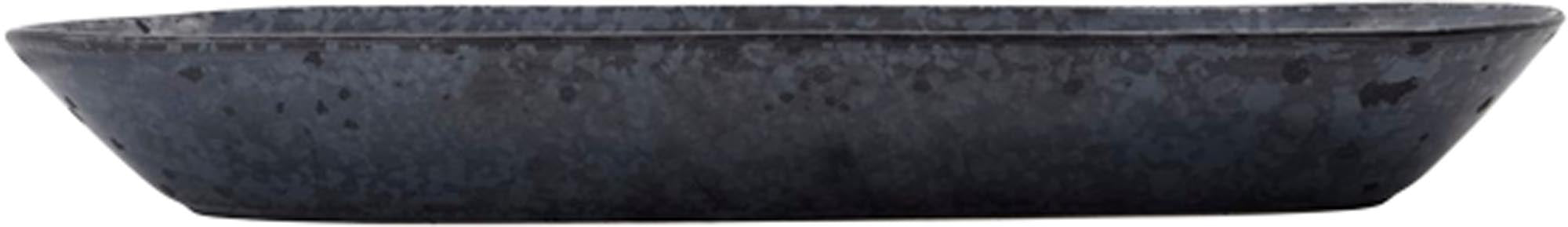 Elegante weiße Servierschale aus Steingut von House Doctor, ideal für Salate und Beilagen. Kombinierbar mit Pion-Sortiment.