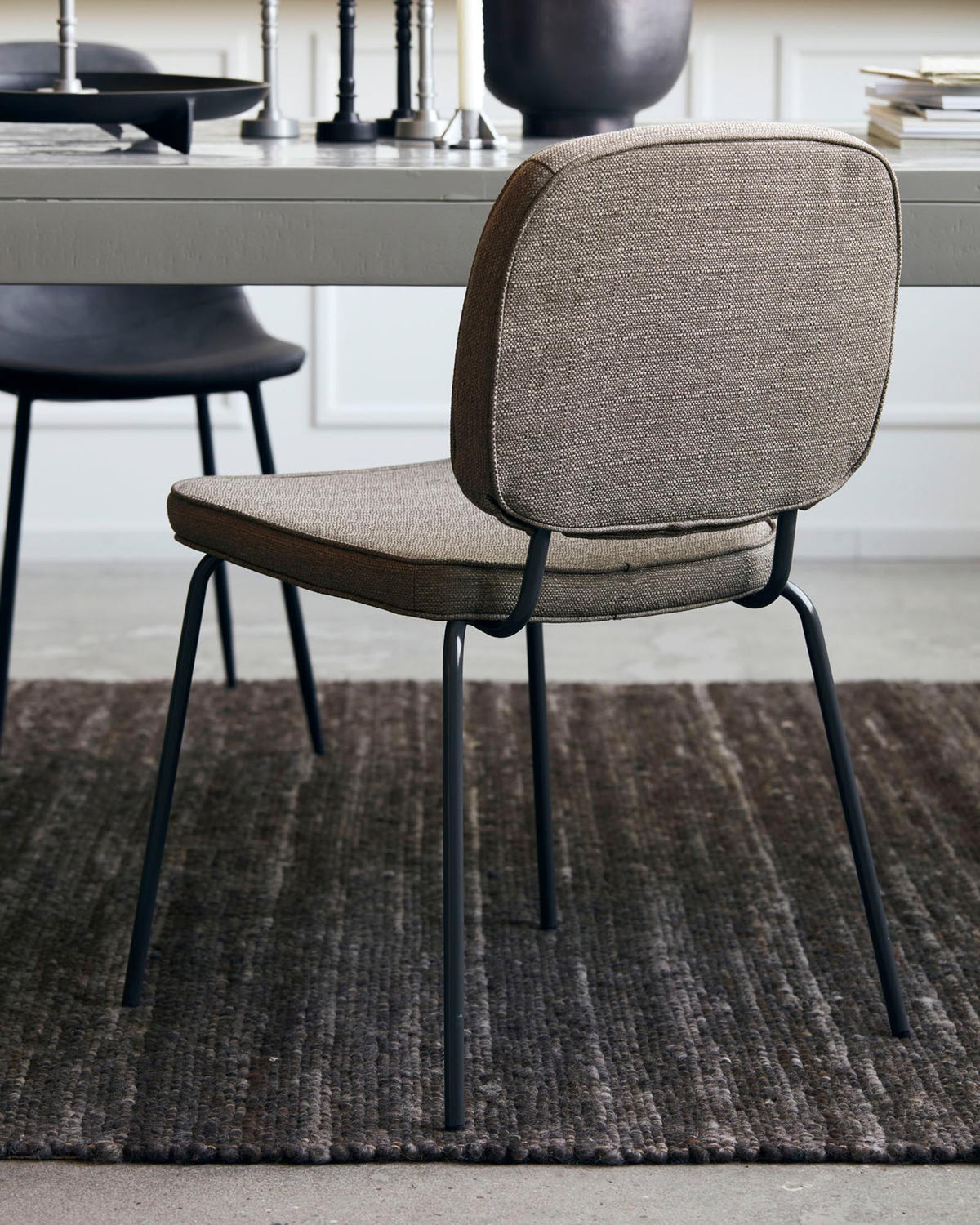 Stuhl, Carma in Dunkler Sand präsentiert im Onlineshop von KAQTU Design AG. Stuhl ist von House Doctor