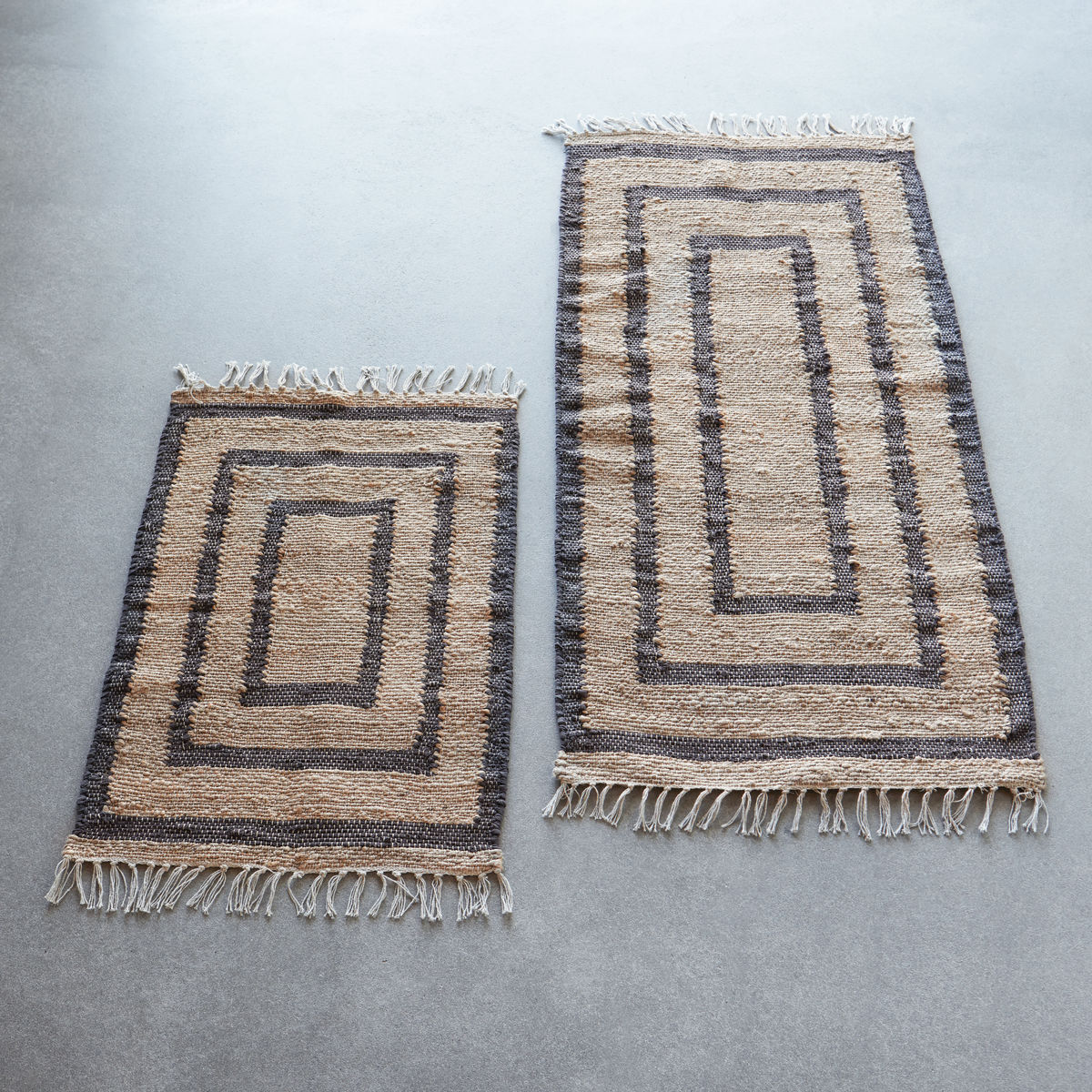 Teppich, Leah in Natur präsentiert im Onlineshop von KAQTU Design AG. Teppich ist von House Doctor