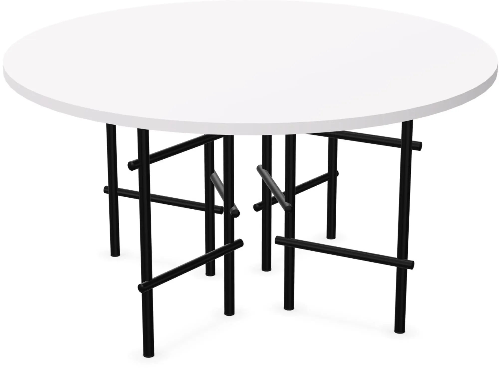 Moderner RAMI round Tisch von Infiniti Design mit runder Eleganz.