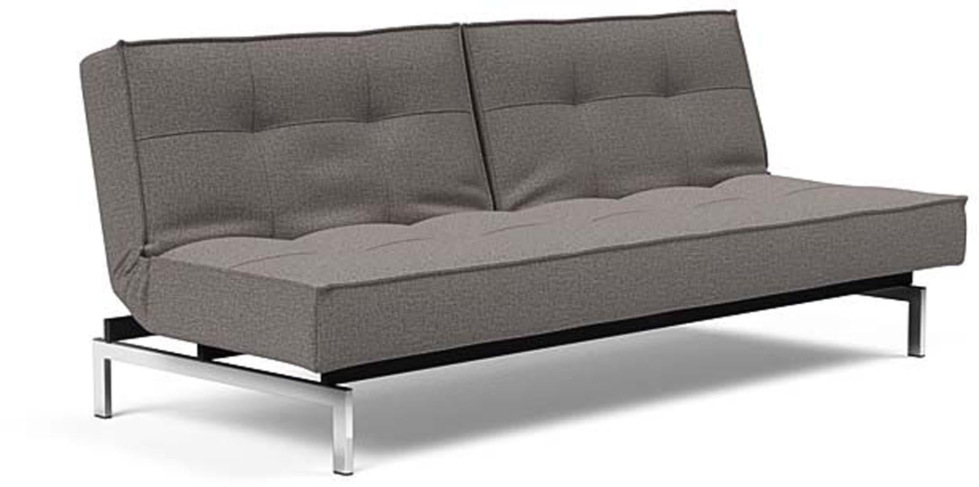 Entdecken Sie das stilvolle Splitback Sofabett 115 Chrom von Innovation Living – perfekt für zeitgemäße Wohnkonzepte und gemütliche Schlafmomente.