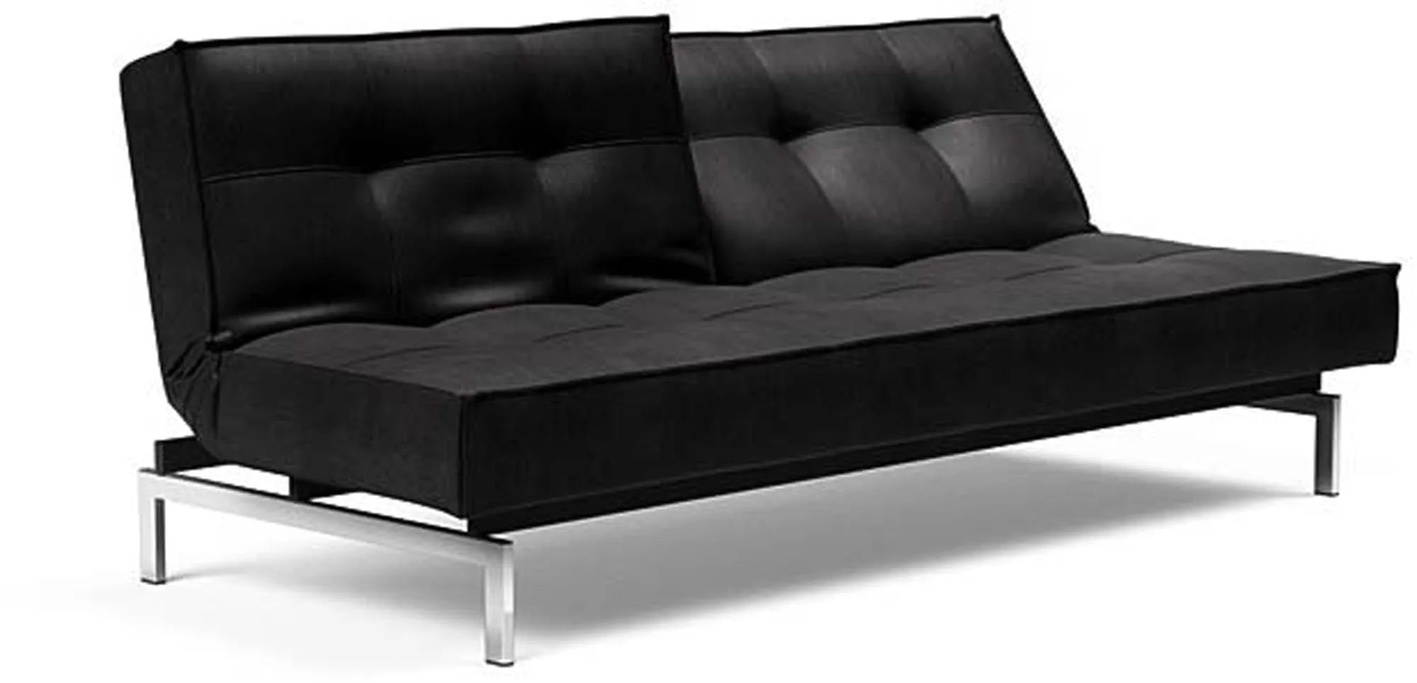 Entdecken Sie das stilvolle Splitback Sofabett 115 Chrom von Innovation Living – perfekt für zeitgemäße Wohnkonzepte und gemütliche Schlafmomente.