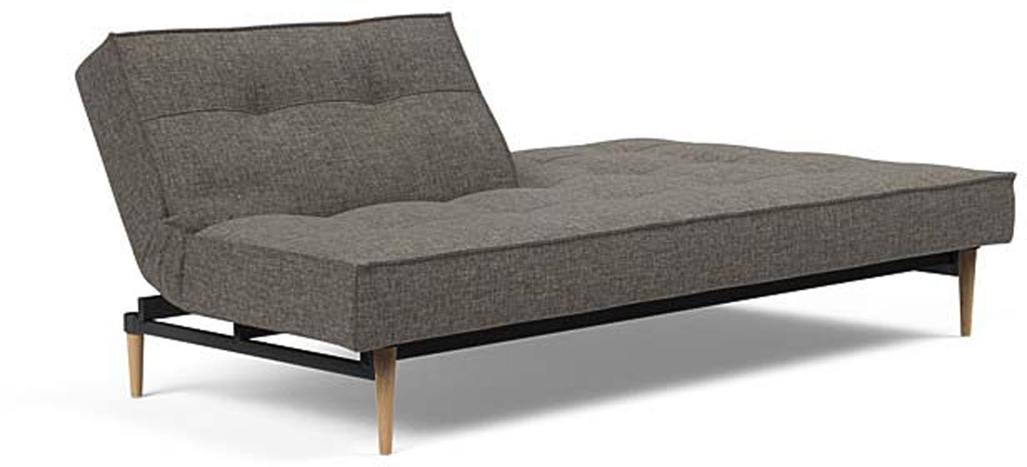 Erleben Sie das vielseitige Splitback Sofabett 115 Styletto von Innovation Living – ideal für moderne Wohnräume und gemütliche Übernachtungen.