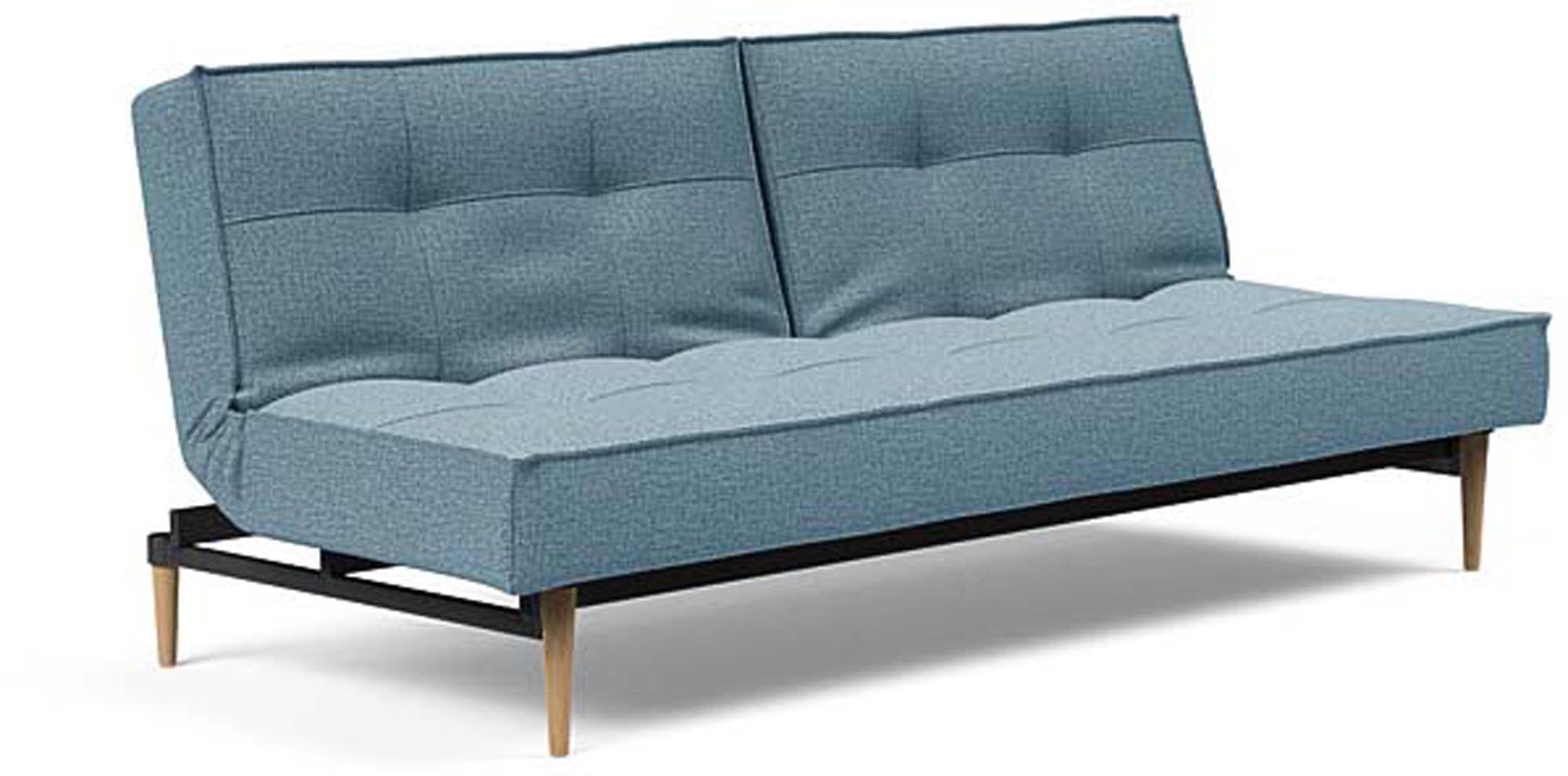 Erleben Sie das vielseitige Splitback Sofabett 115 Styletto von Innovation Living – ideal für moderne Wohnräume und gemütliche Übernachtungen.