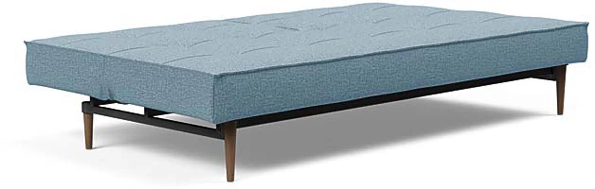 Erleben Sie das vielseitige Splitback Sofabett 115 Styletto von Innovation Living – ideal für moderne Wohnräume und gemütliche Übernachtungen.