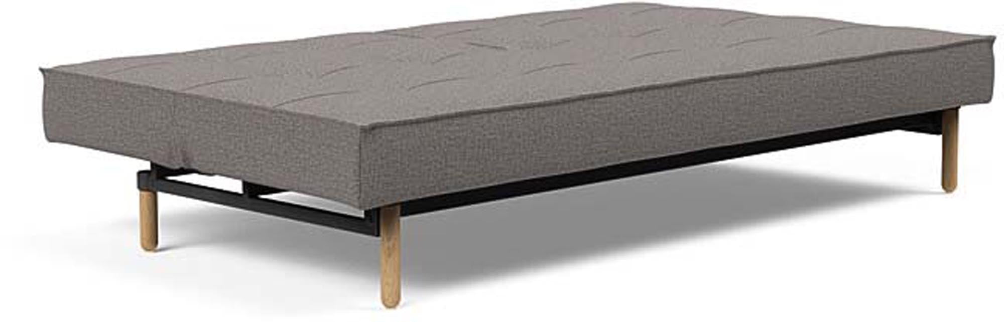 Das Splitback Sofabett 115 Stem von Innovation Living bietet stilvolle Flexibilität und Komfort, ideal für kleine Räume und Übernachtungsgäste.