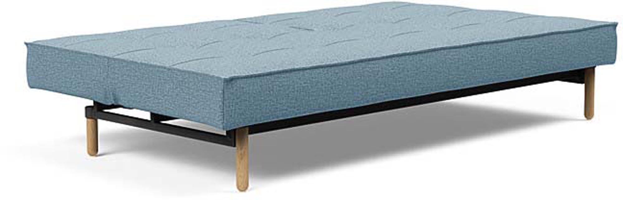 Das Splitback Sofabett 115 Stem von Innovation Living bietet stilvolle Flexibilität und Komfort, ideal für kleine Räume und Übernachtungsgäste.