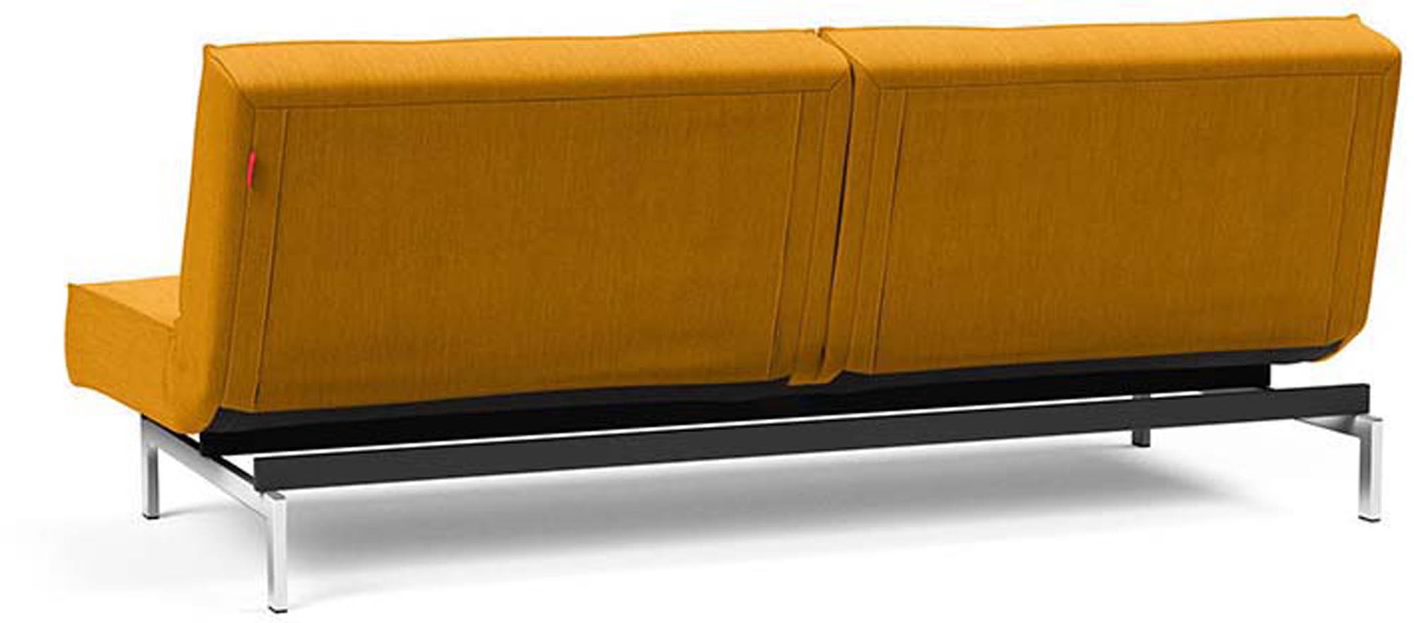 Entdecken Sie das stilvolle Splitback Sofabett 115 Chrom von Innovation Living – perfekt für zeitgemäße Wohnkonzepte und gemütliche Schlafmomente.