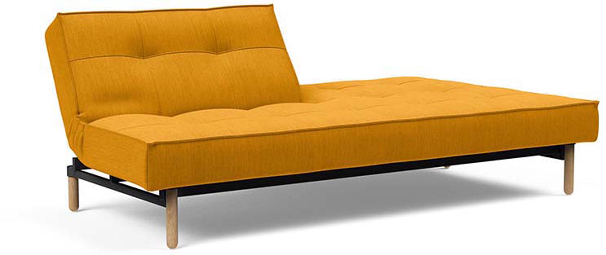 Das Splitback Sofabett 115 Stem von Innovation Living vereint modernes Design mit praktischer Funktionalität, perfekt für Gäste und platzsparende Lösungen.
