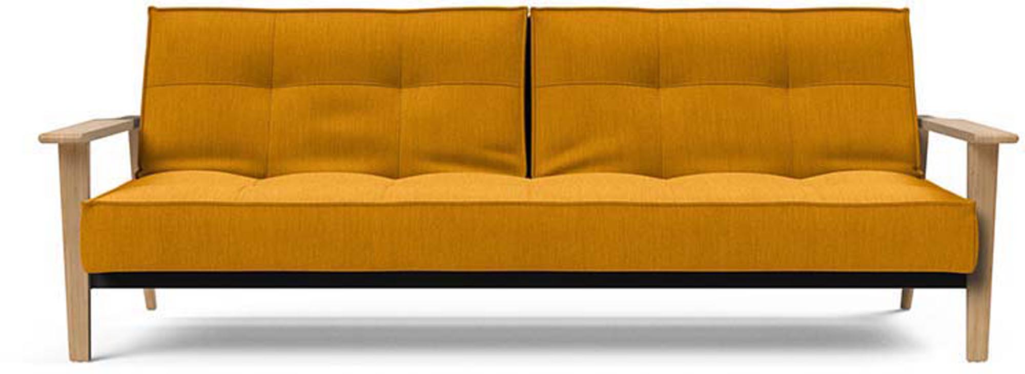 Erleben Sie das Splitback Sofabett 115 Frej von Innovation Living – ein elegantes, vielseitiges Möbelstück, das Komfort und Stil vereint.