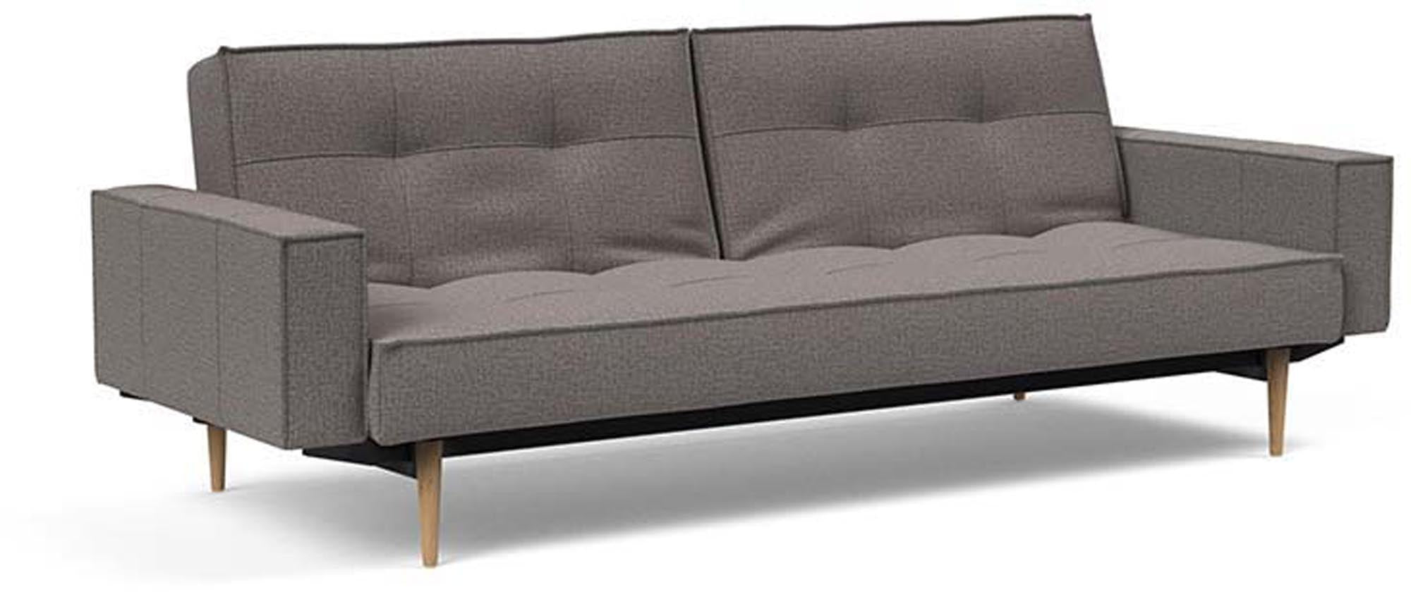 Entdecken Sie das vielseitige Splitback Sofabett 115 Styletto von Innovation Living – ideal für moderne Wohnräume und entspannende Nächte.