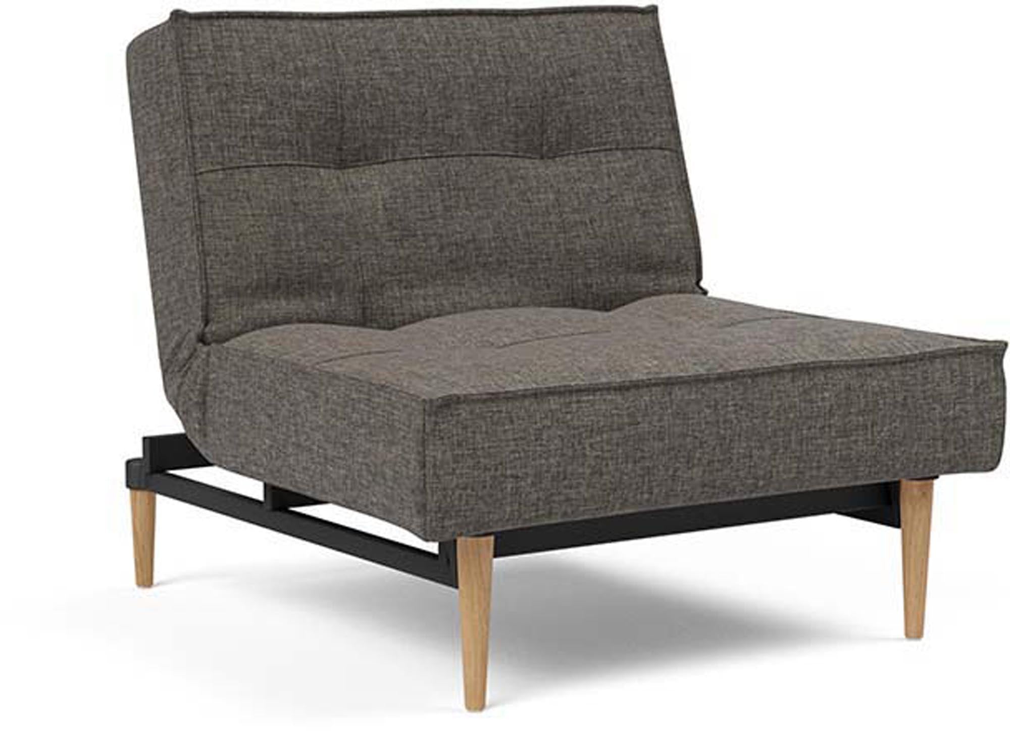 Stilvoller Splitback Styletto Sessel: Funktionalität im skandinavischen Look.