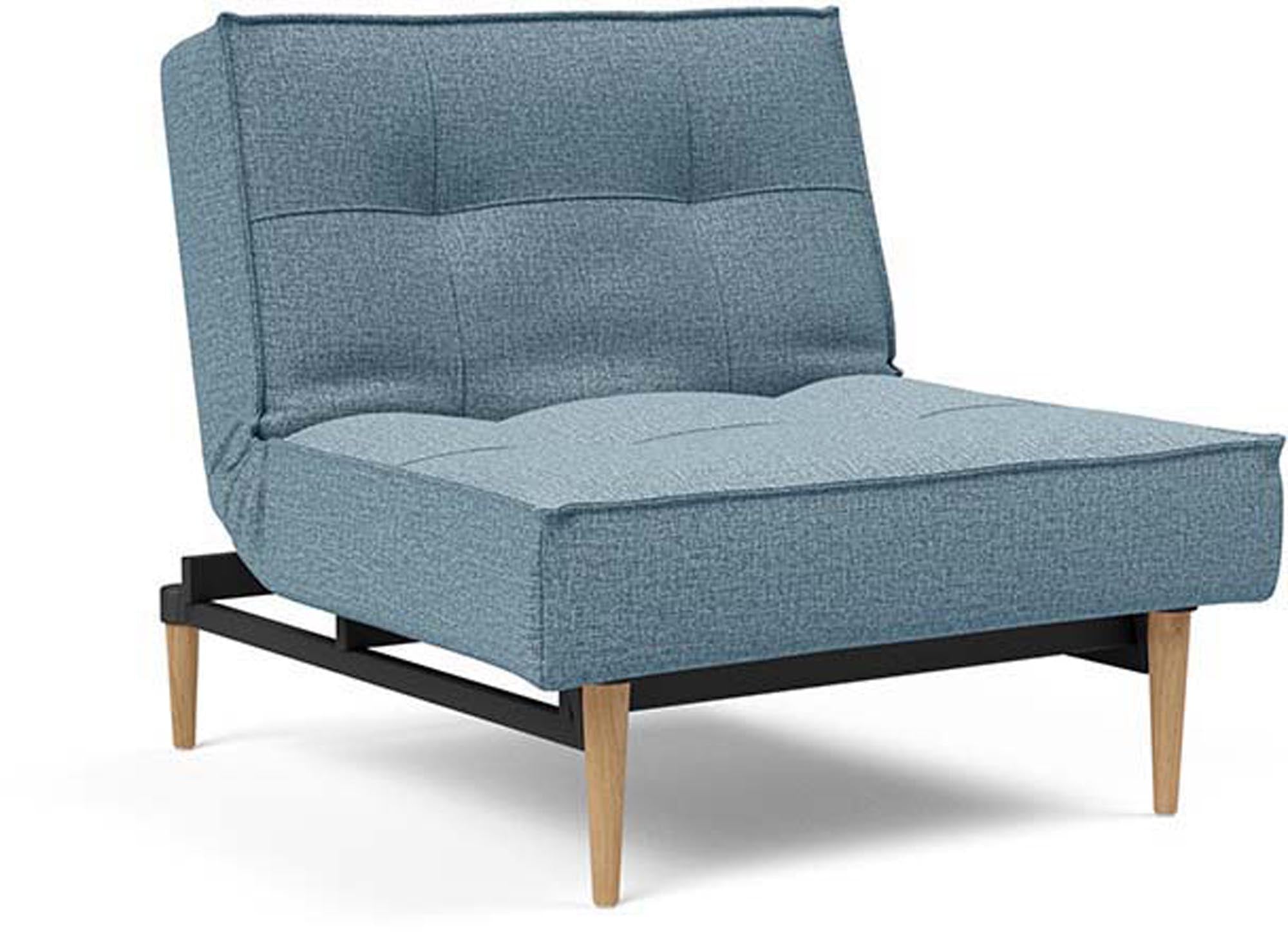 Eleganter Splitback Styletto Sessel: Skandinavische Ästhetik pur.
