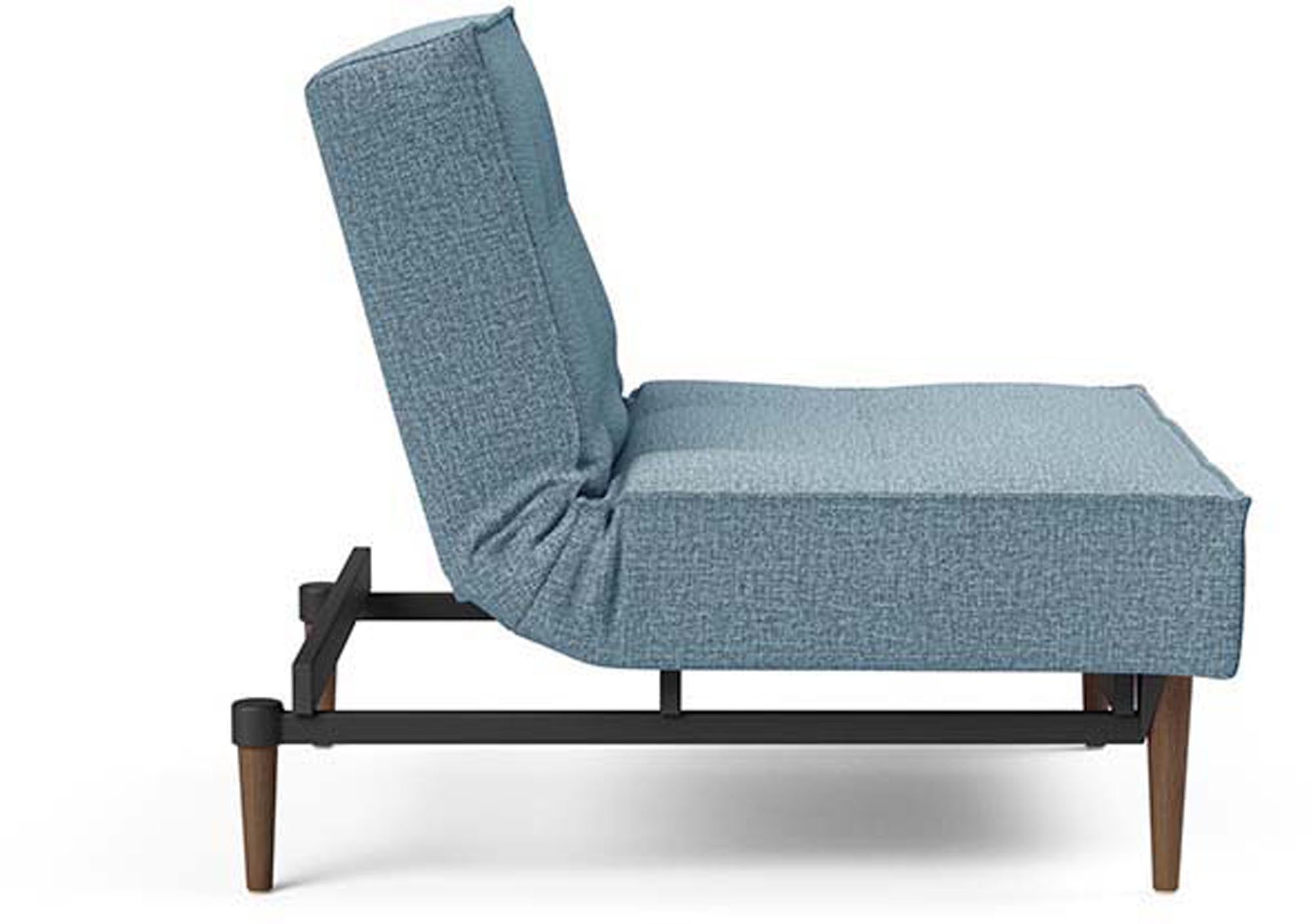 Eleganter Splitback Styletto Sessel: Skandinavisches Design-Highlight.