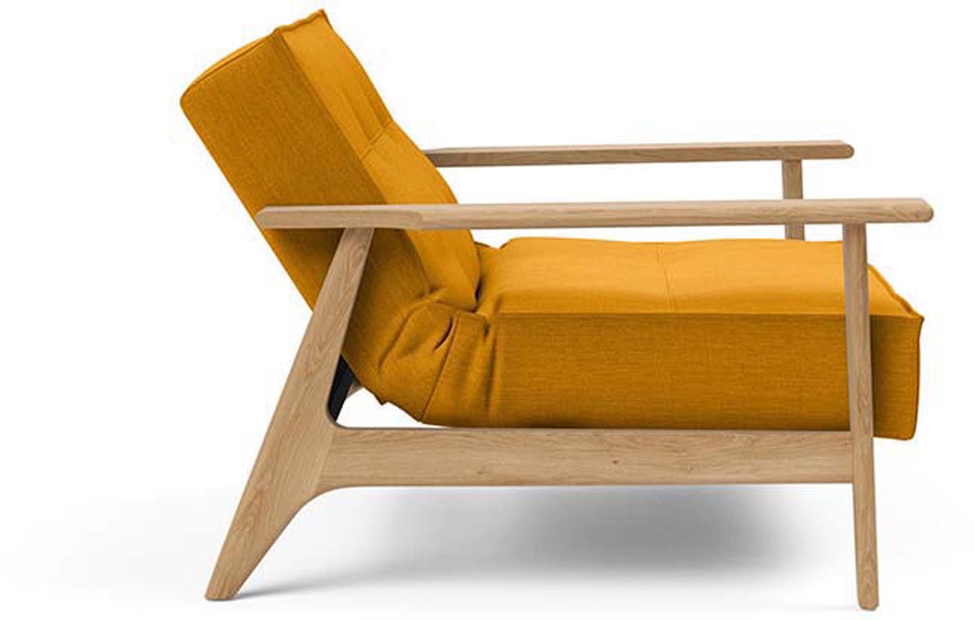 Eleganter Splitback Frej Sessel: Skandinavische Ästhetik pur.