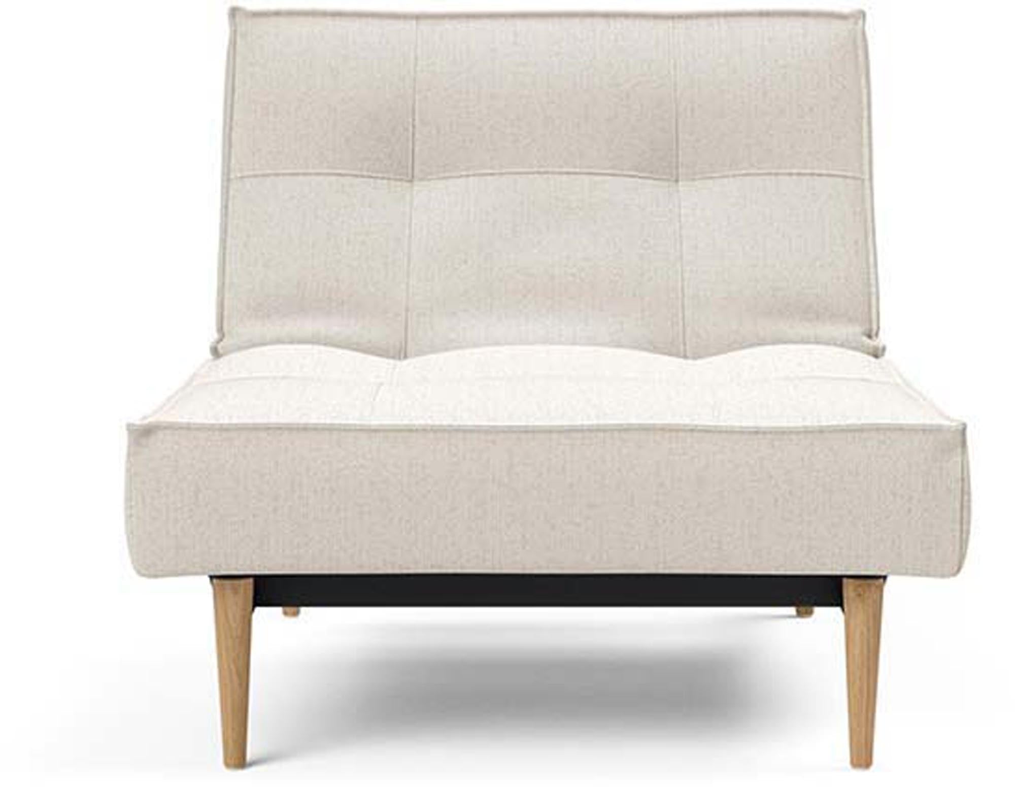 Splitback Styletto Sessel: Skandinavische Eleganz und Flexibilität.